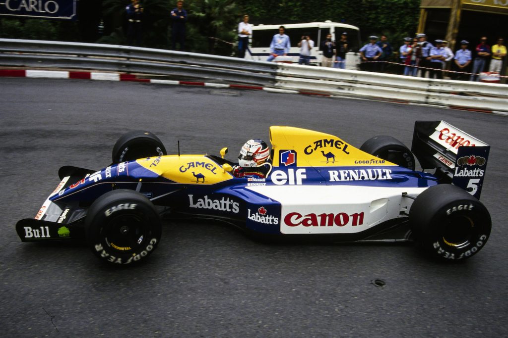 Nigel Mansell, Williams FW14B Renault