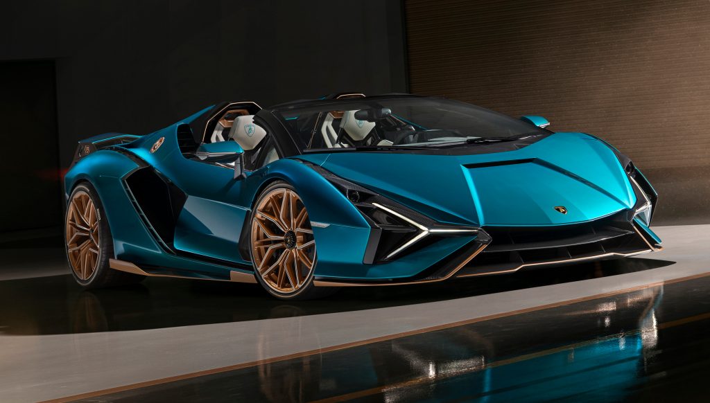 Anteprima della nuova Lamborghini Sian Roadster