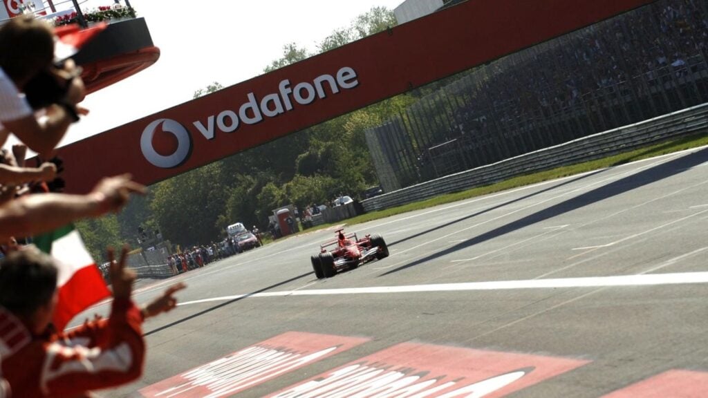 Schumacher win Monza 2006