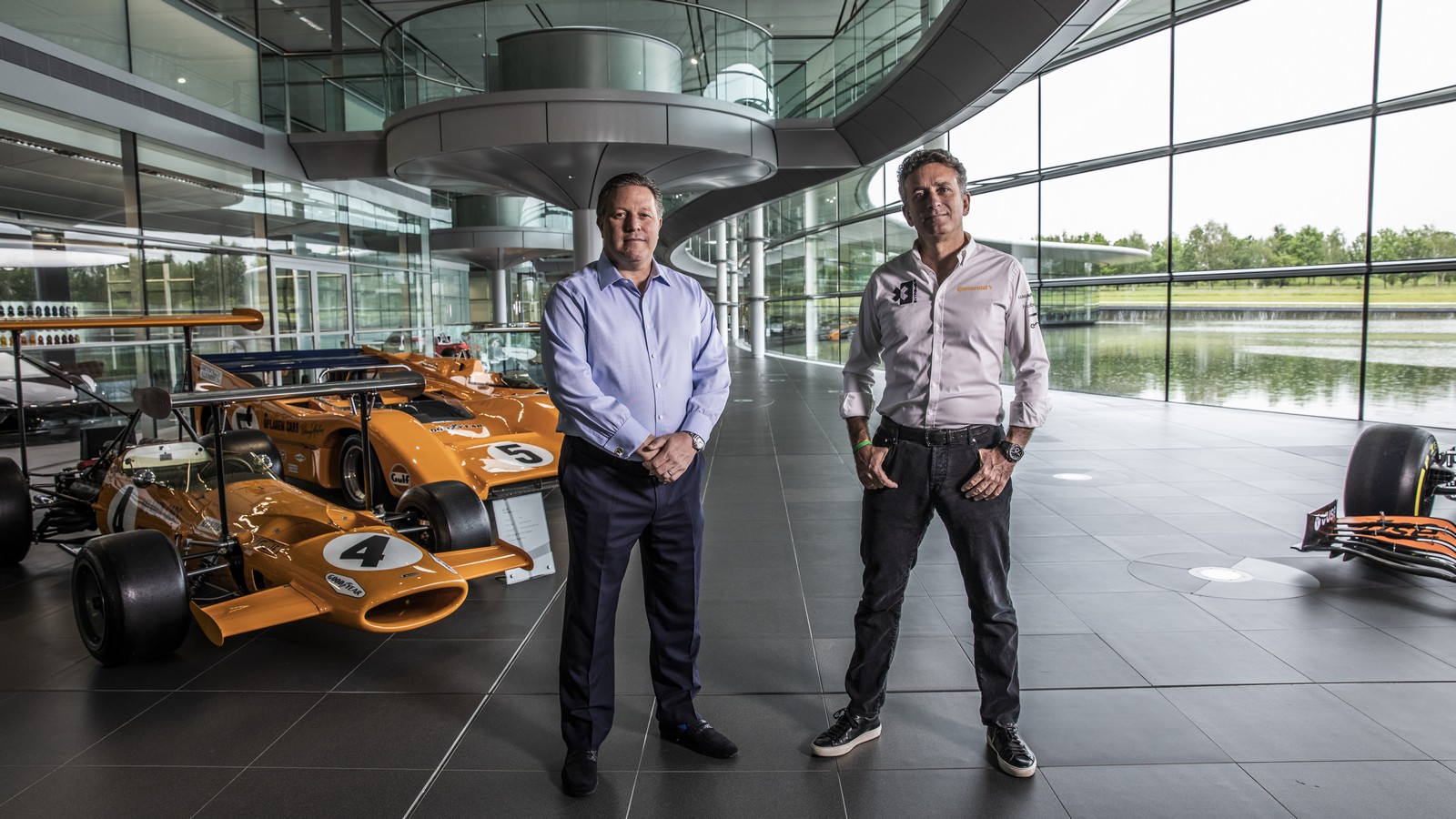 Zak Brown and Alejandro Agag