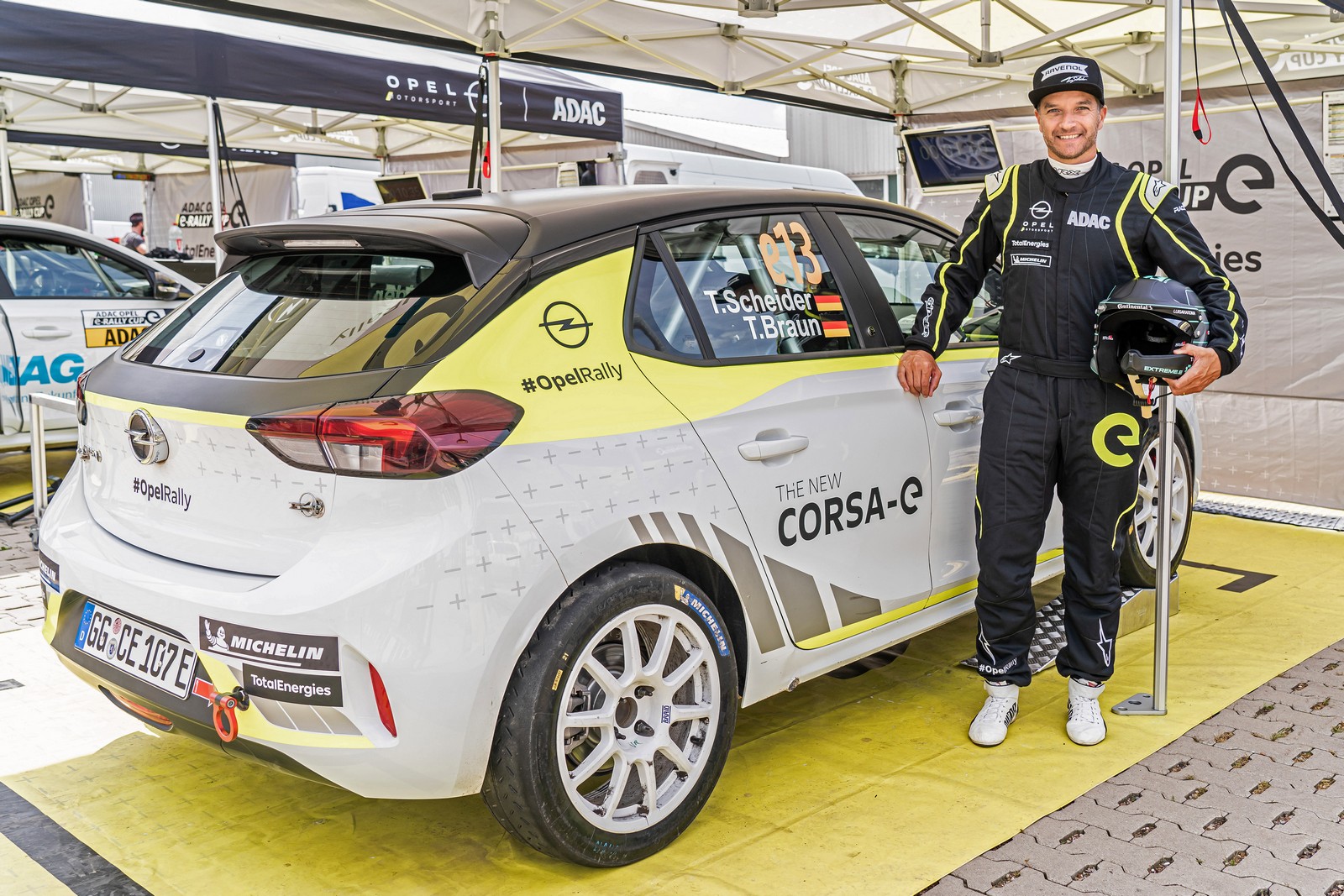 Opel Corsa-e Rally Timo Scheider