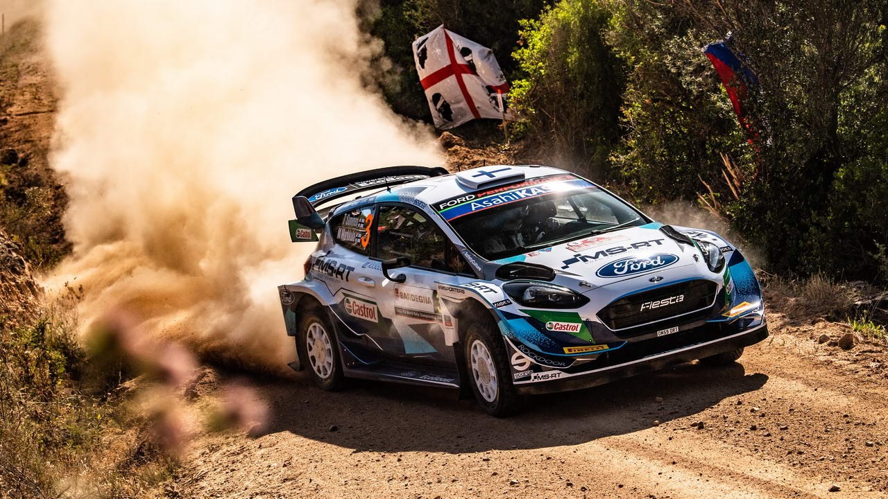 Rally Italia-Sardegna Shakedown Suninen