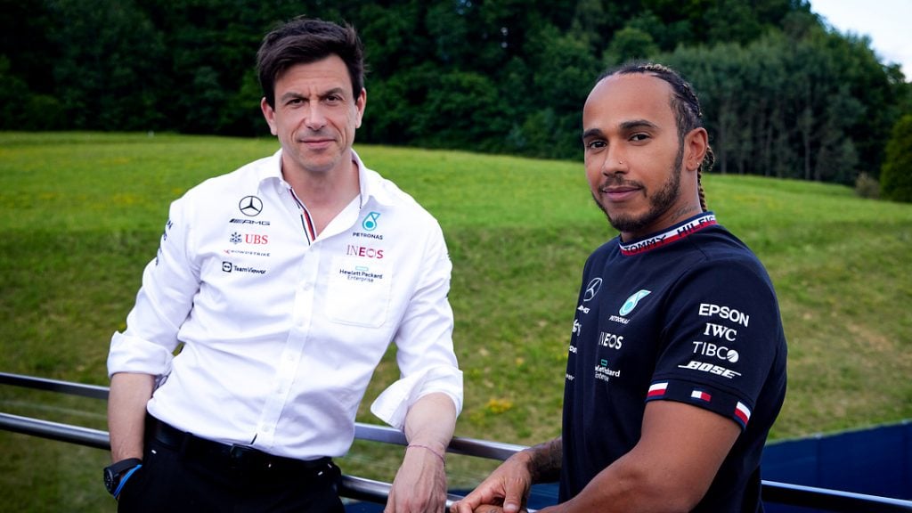 Lewis Hamilton, Toto Wolff