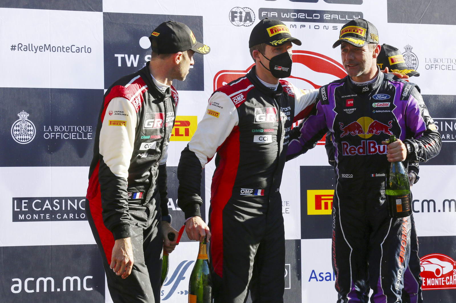 Loeb, Ogier Podium