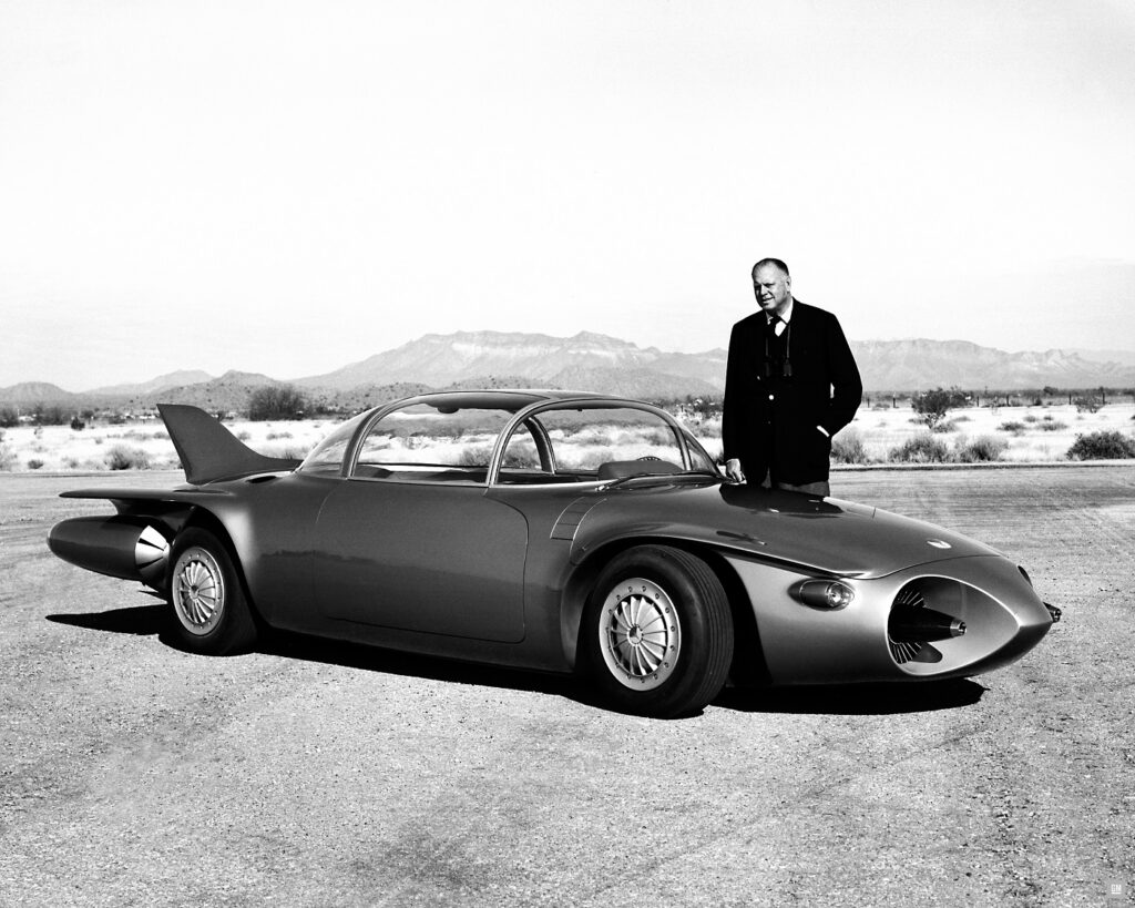 GM director of styling Harley Earl