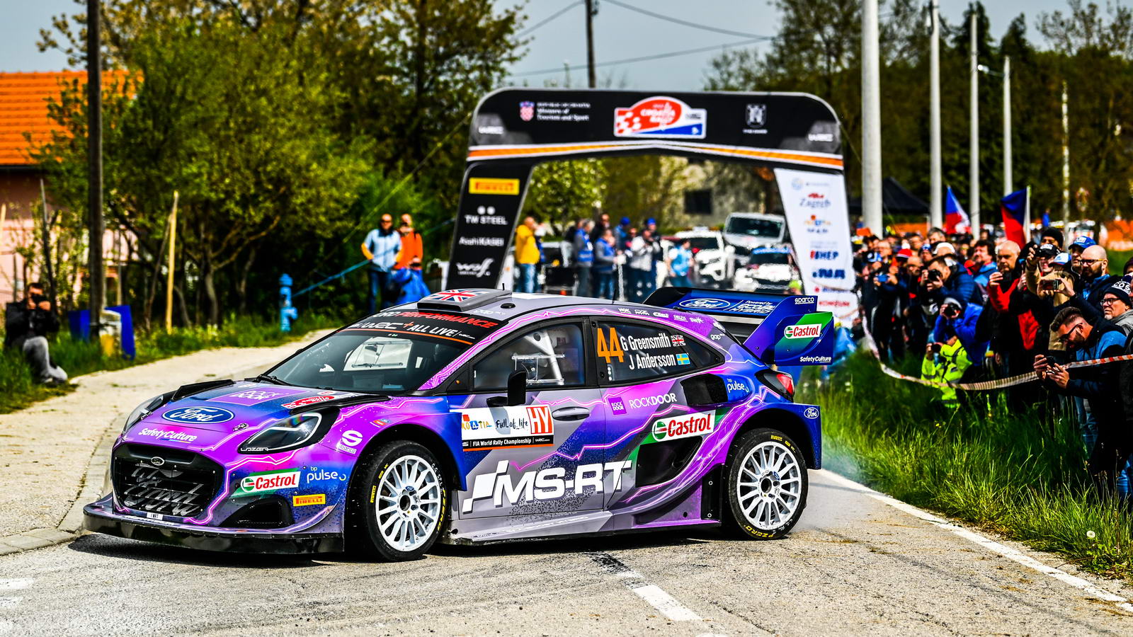 Croatia Rally Shakedown Greensmith