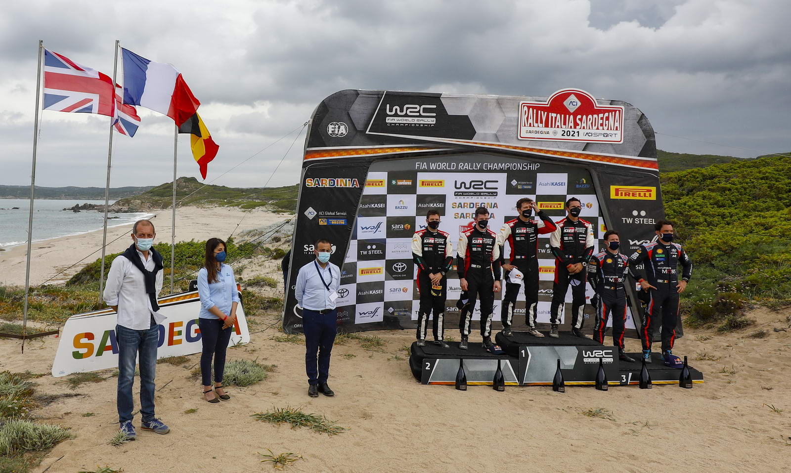 Rally Italia Sardegna 2021 Podium