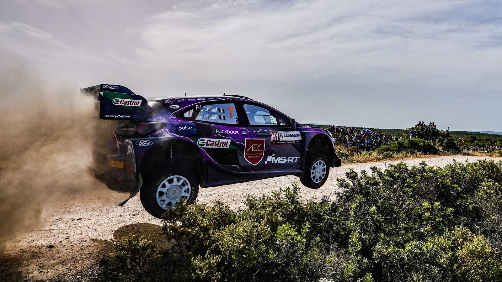 Rally Sardegna Shakedown Loubet