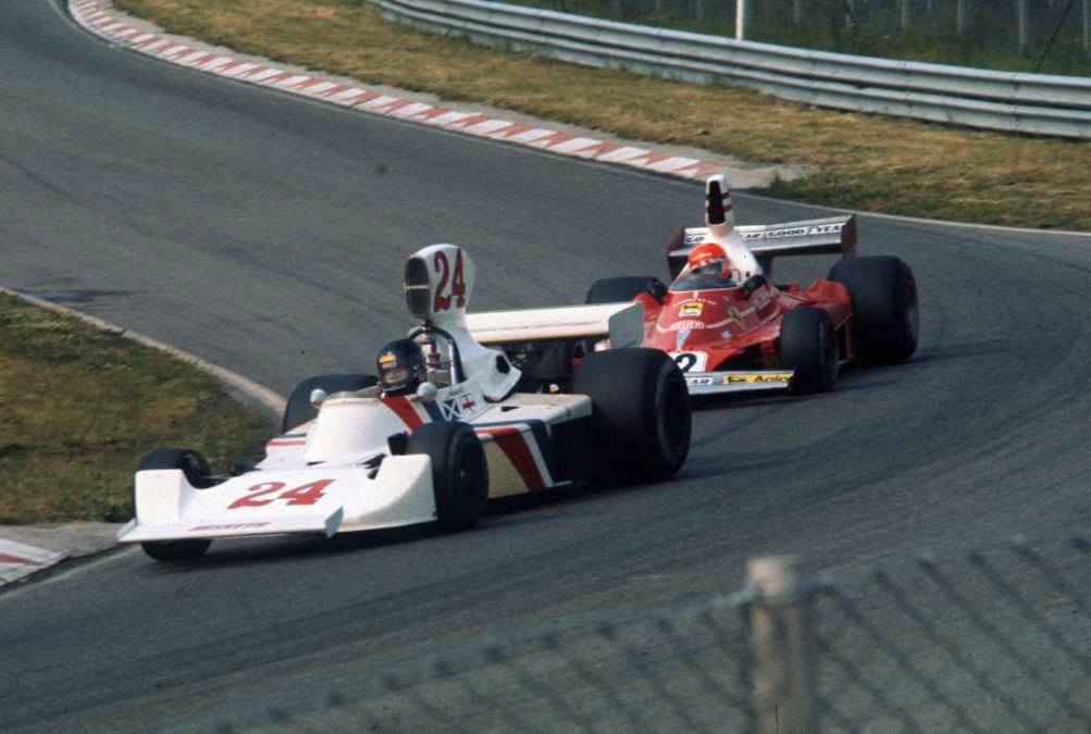 Zandvoort 1975 Niki Lauda James Hunt