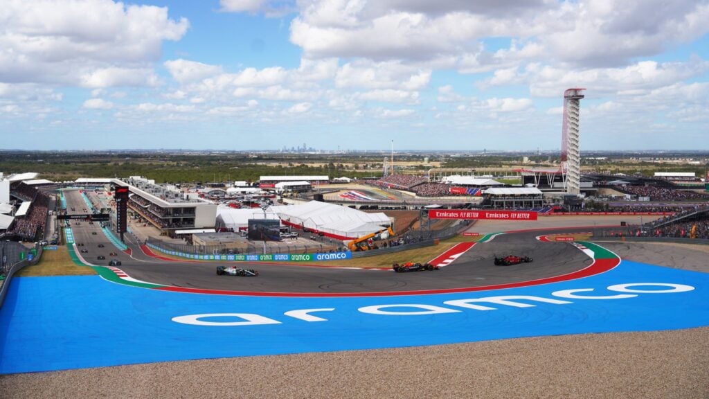 Formula 1 start Austin