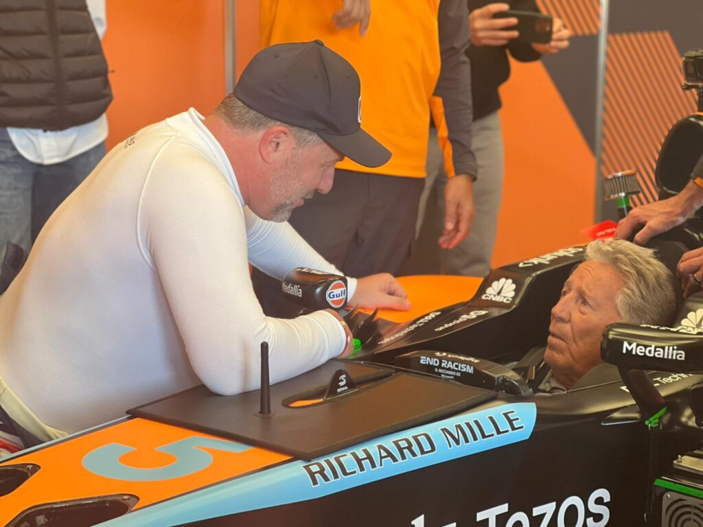 Zak Brown Mario Andretti Formula 1