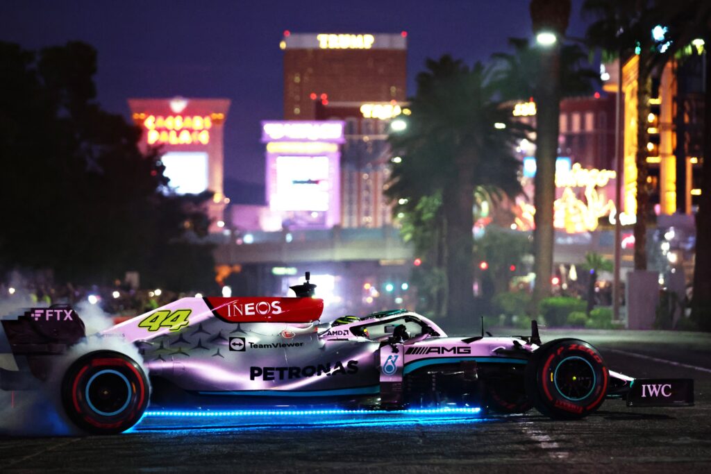 Formula 1 Lewis Hamilton Vegas