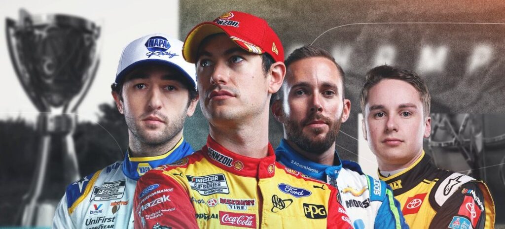 NASCAR Chase Elliott Joey Logano Ross Chastain Christopher Bell