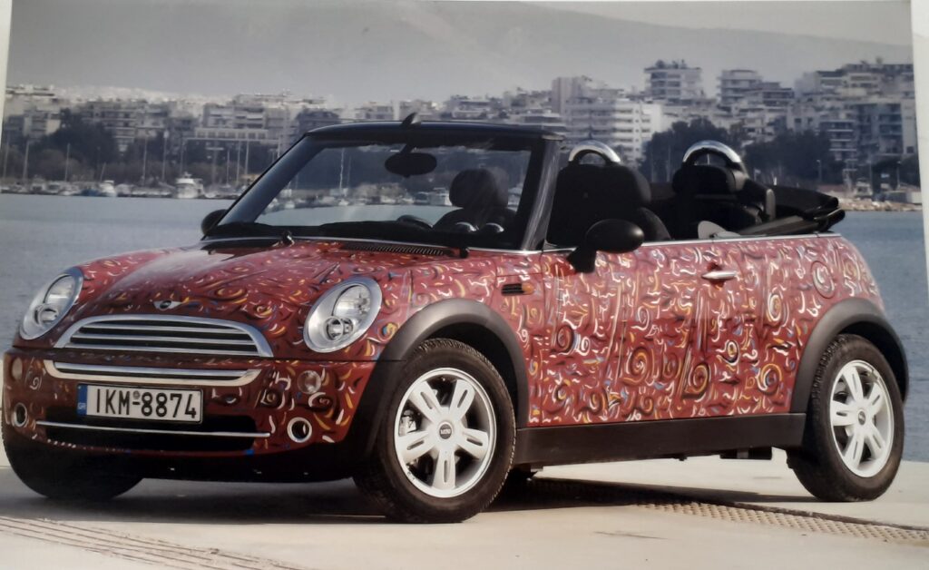 Mini Cooper Cabrio art car