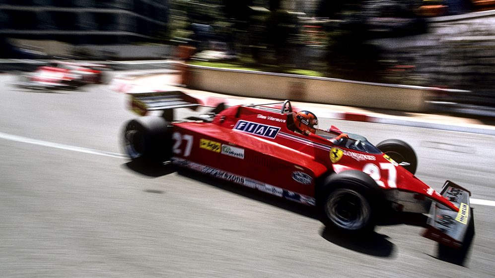 Gilles Villeneuve Ferrari 126 CK Formula 1