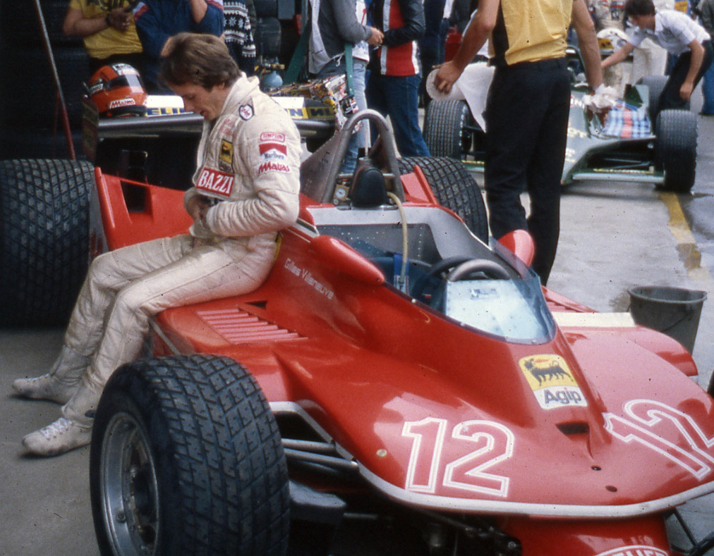 Gilles Villeneuve Ferrari 312 T4