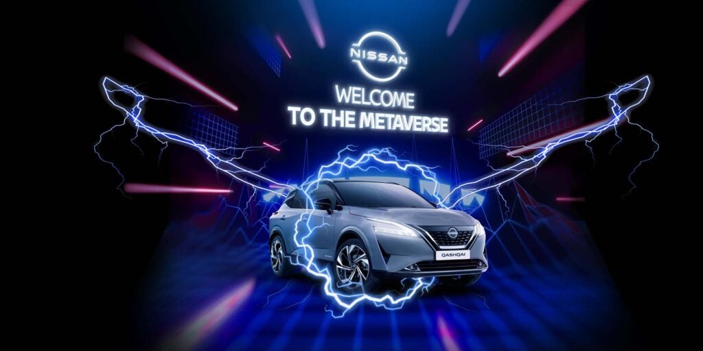 Nissan Qashqai e-POWER metaverse Italy