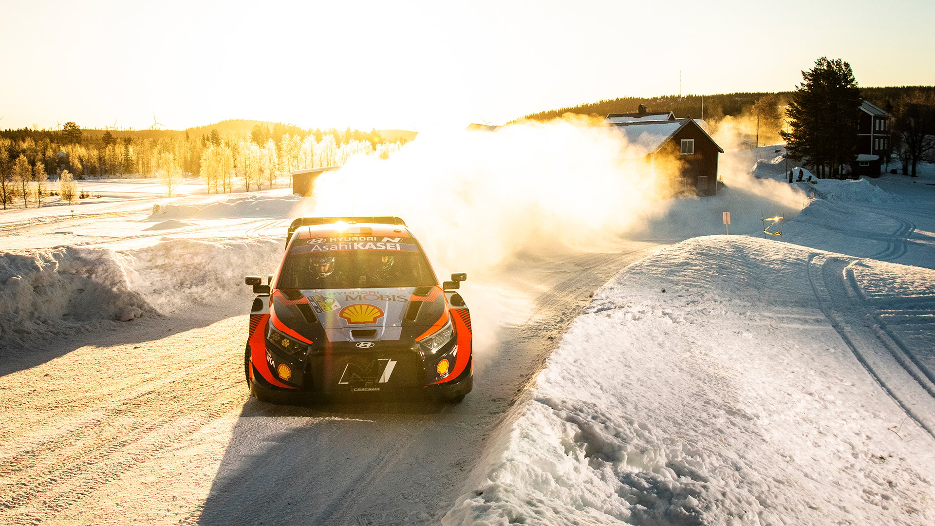 Craig Breen Ράλλυ Σουηδίας 2023 Hyundai i20N Rally1