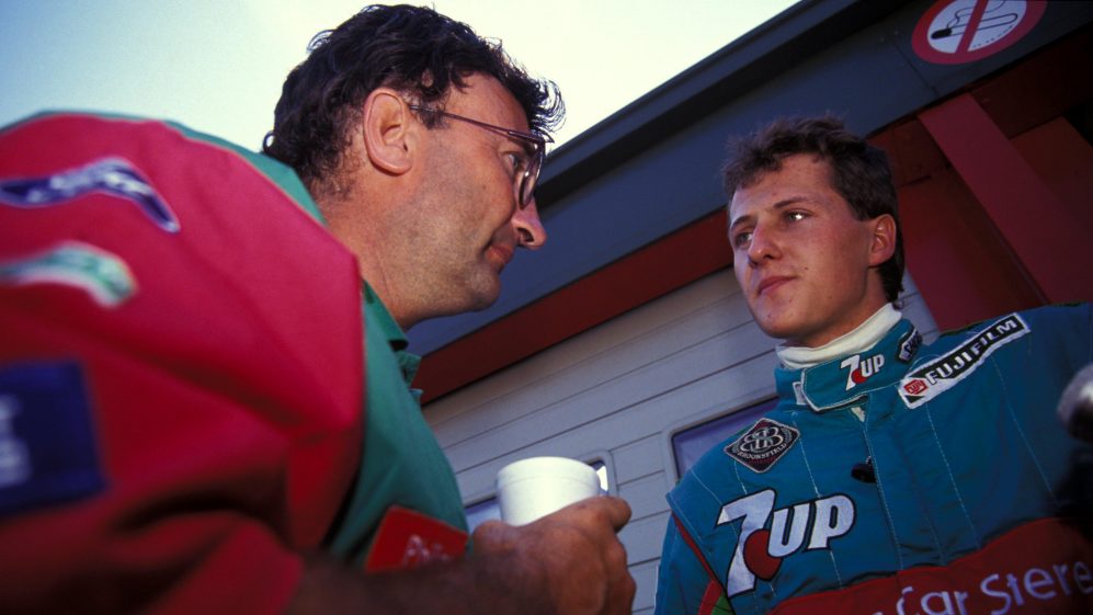 Eddie Jordan Michael Schumacher 3