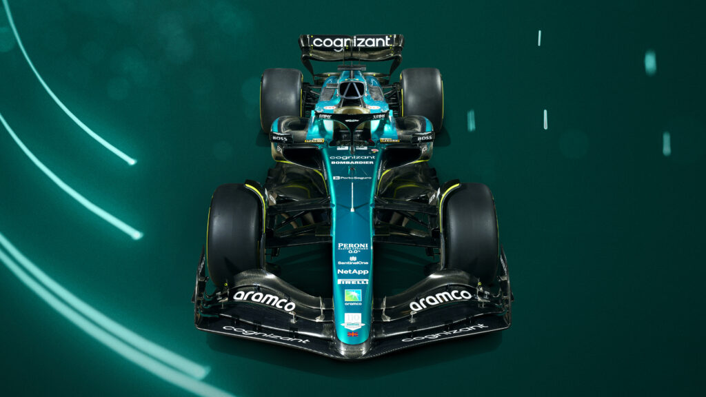 Formula 1 AMR 23 front