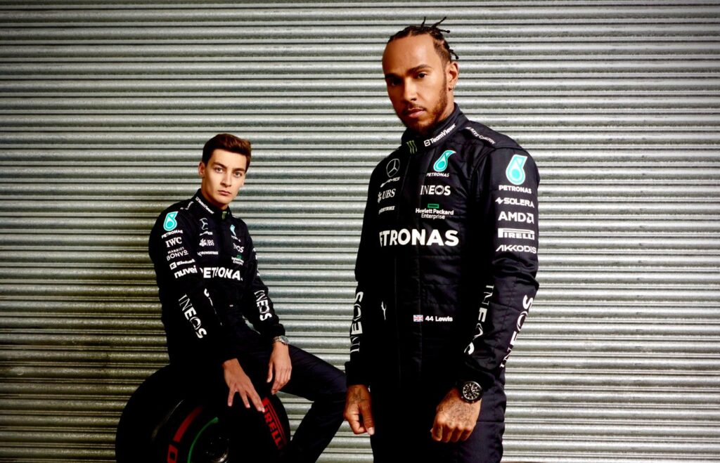 Formula 1 George Russell Sir Lewis Hamilton