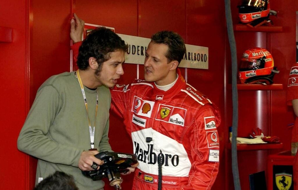 Valentino Rossi Michael Schumacher