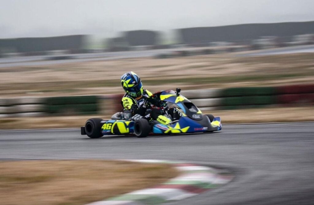 Valentino Rossi karting