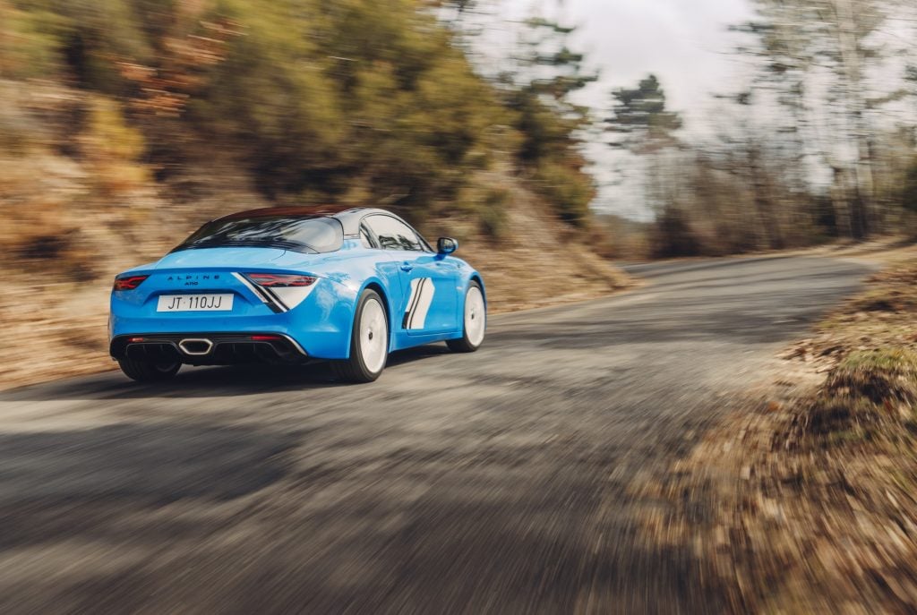 Alpine A110 San Remo 73 rear