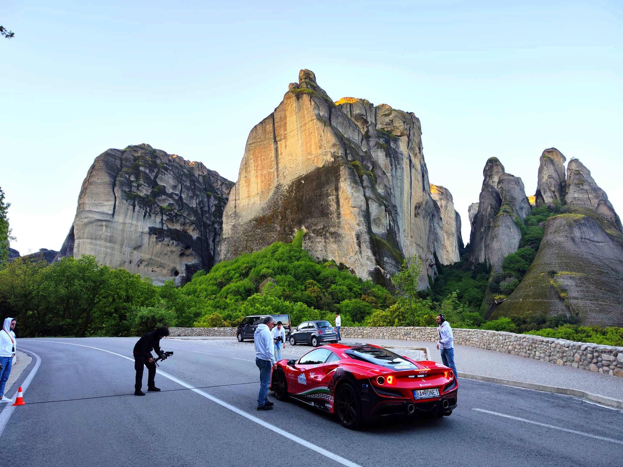 Ferrari F8 Tributo Record Guinness Meteora Fabio Barone 2023