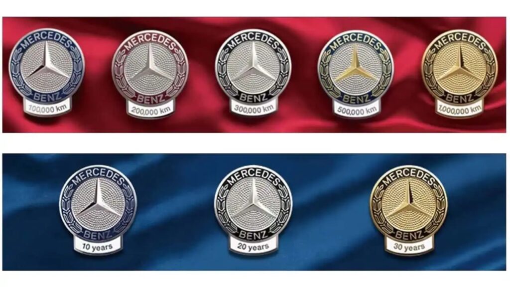 mercedes badges