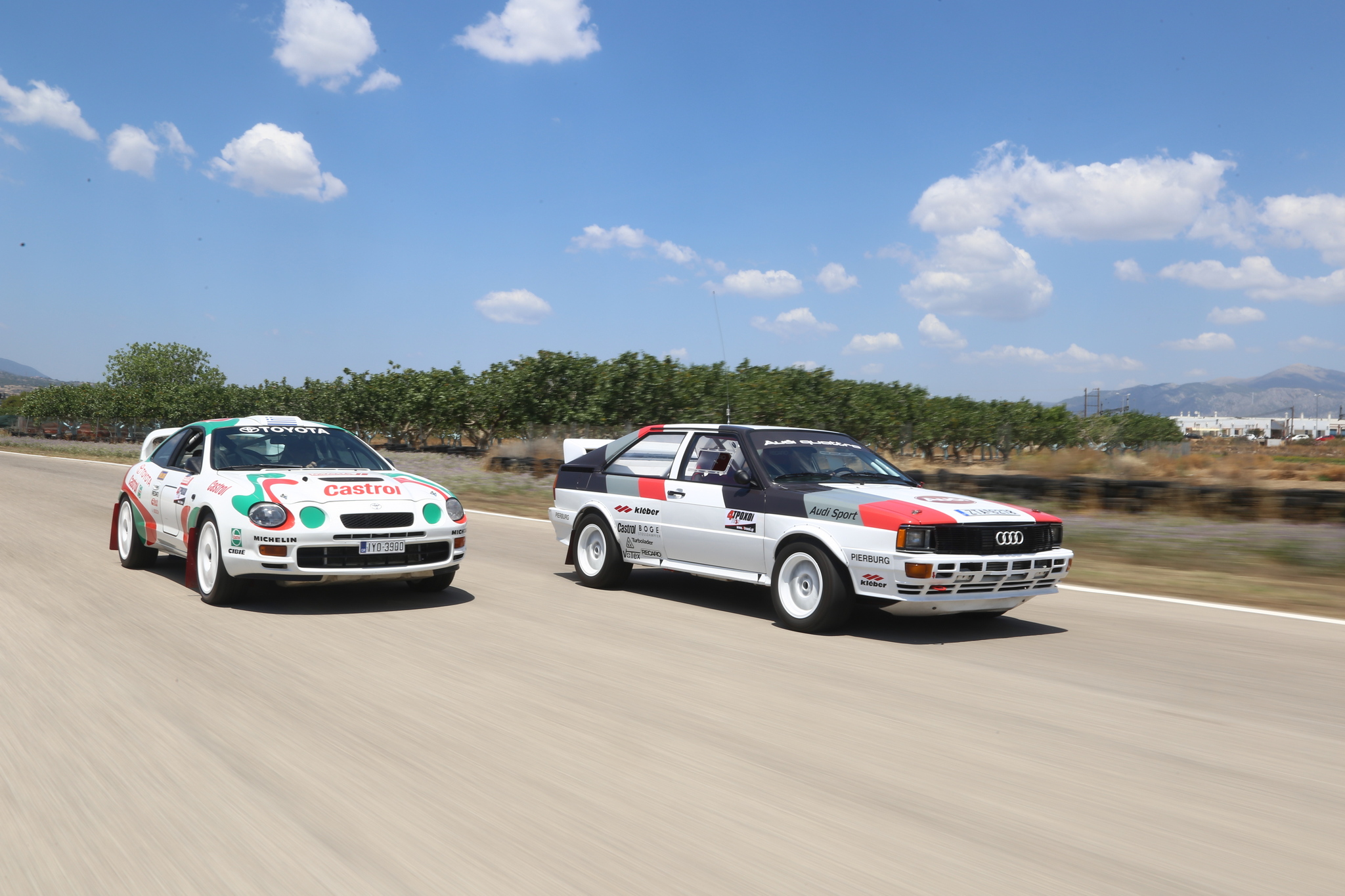 Audi Quattro Α1 Group IV vs Toyota Celica ST205 Group A