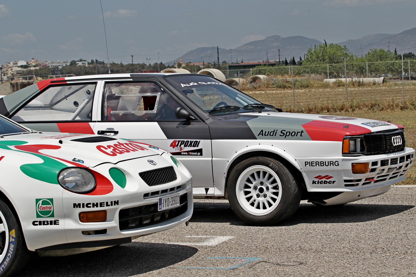 Audi Quattro Α1 Group IV vs Toyota Celica ST205 Group A