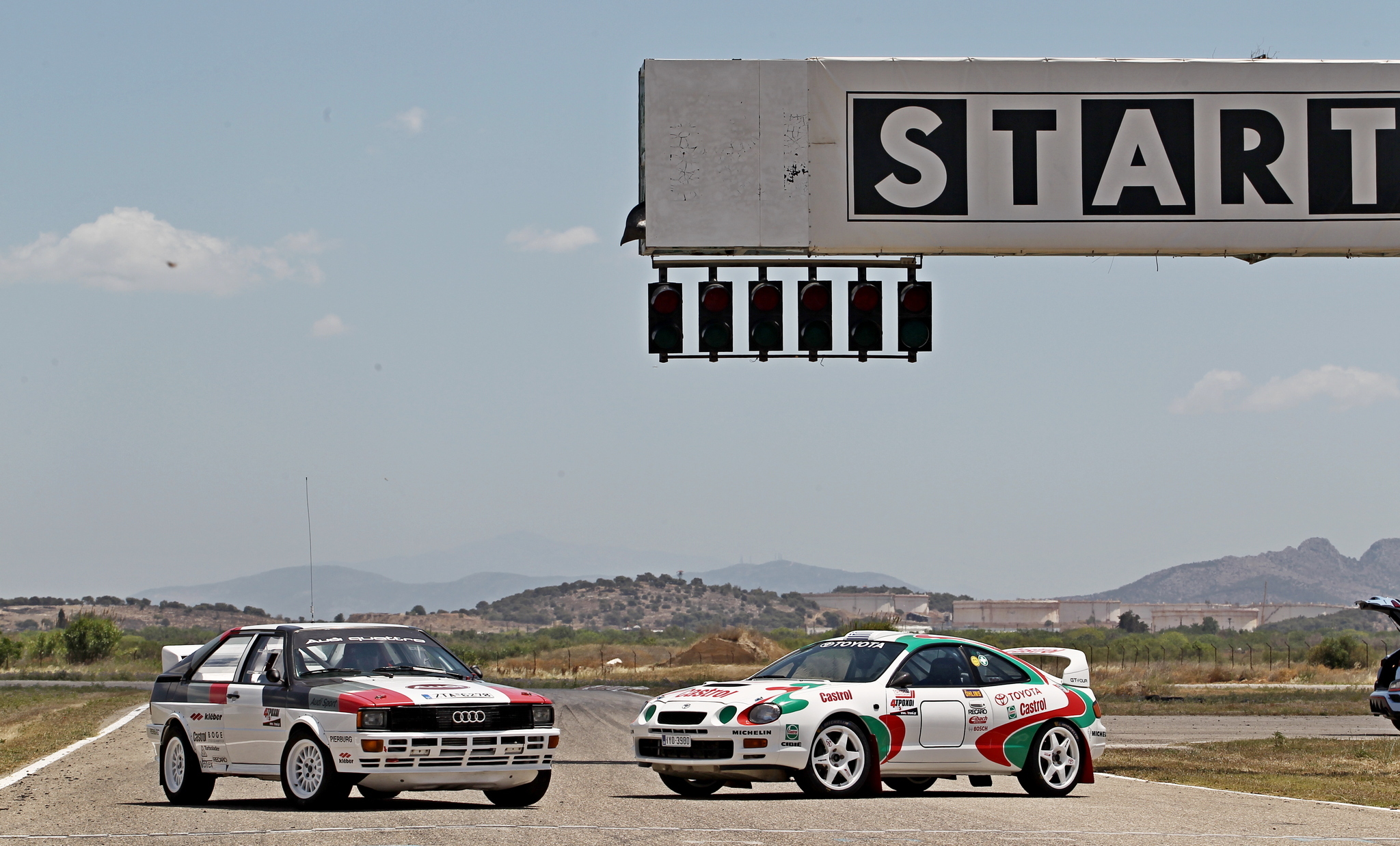 Audi Quattro Α1 Group IV vs Toyota Celica ST205 Group A