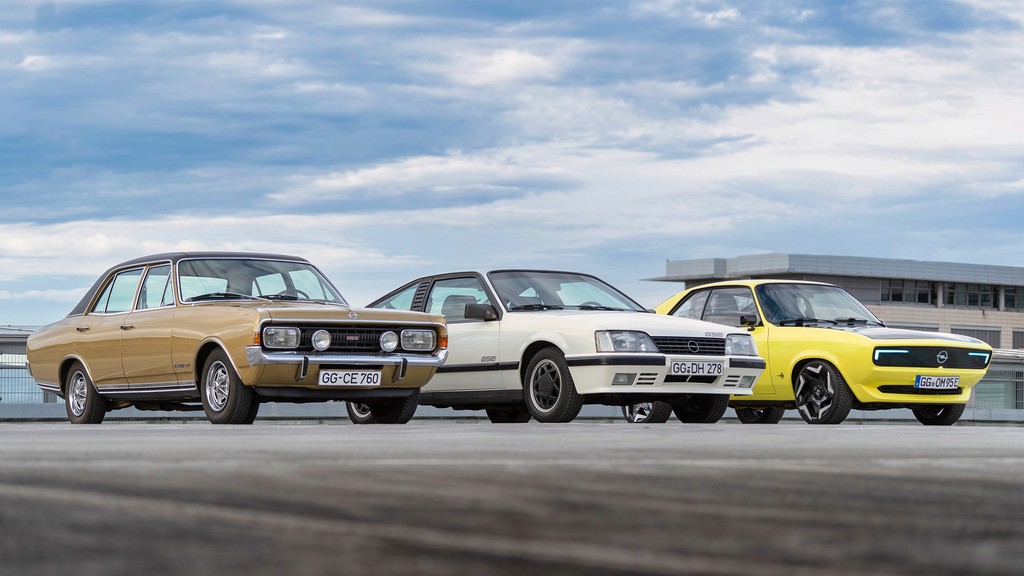 Opel GSE historic models