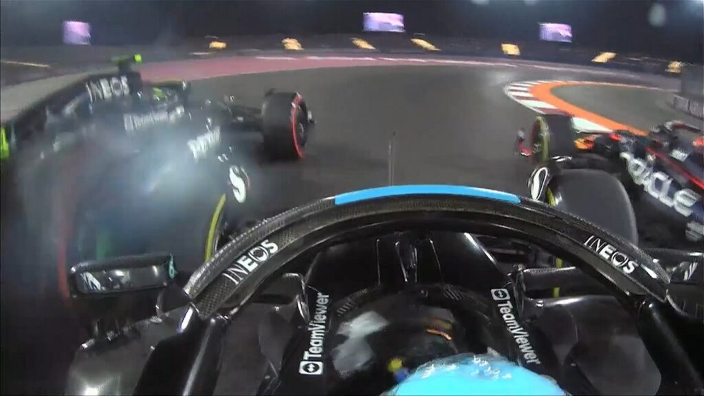  Mercedes Qatar trouble