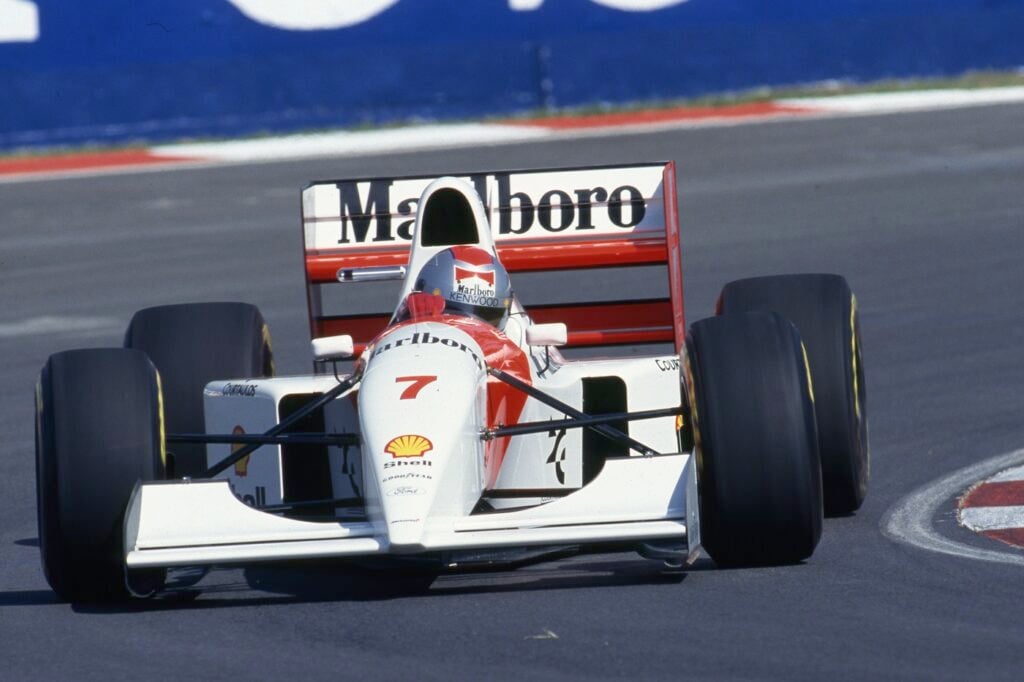 Michael Andretti McLaren MP4/8 Ford Cosworth 