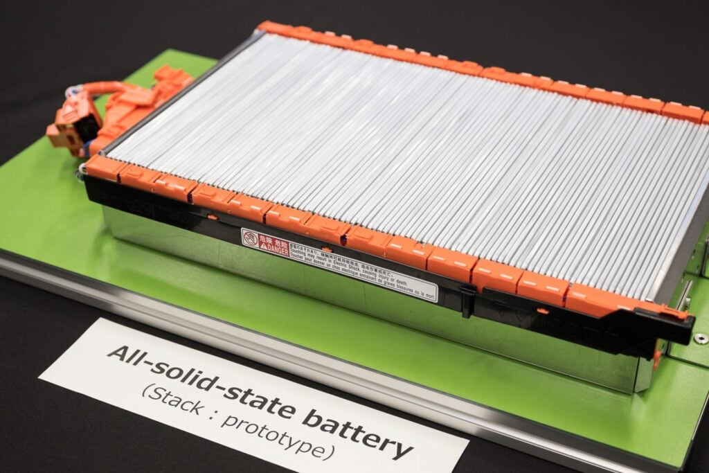 Toyota Idemitsu solid state battery