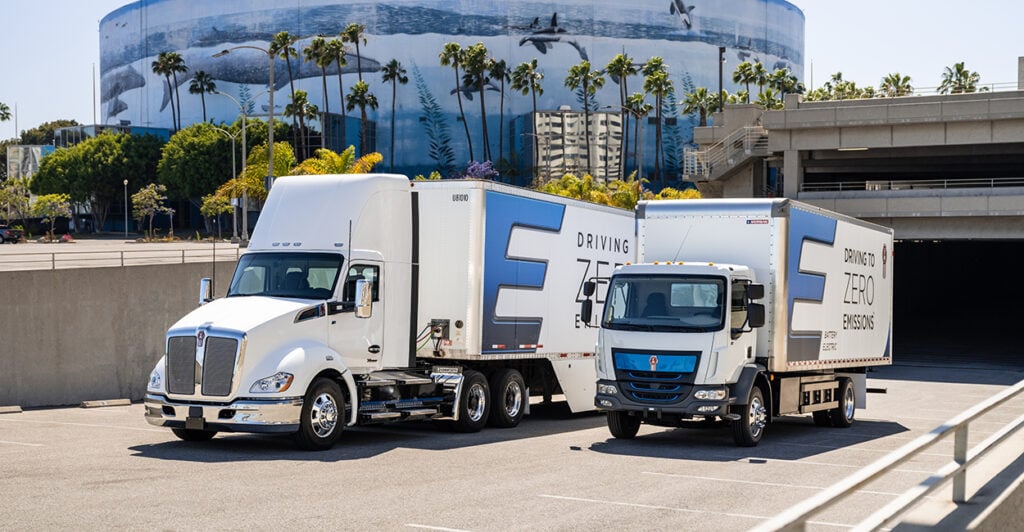 zero emission trucks