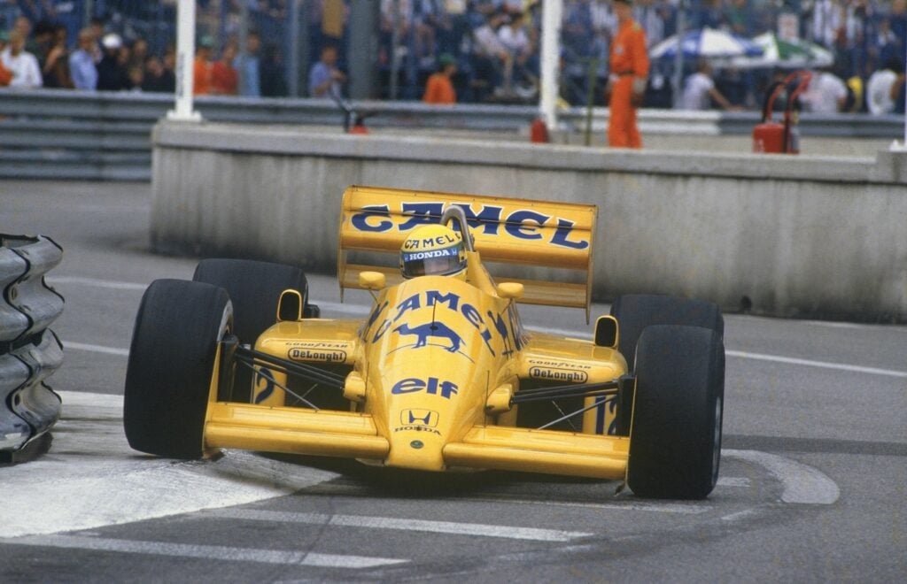 Ayrton Senna Lotus