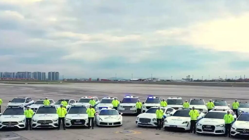 turkish police supercars