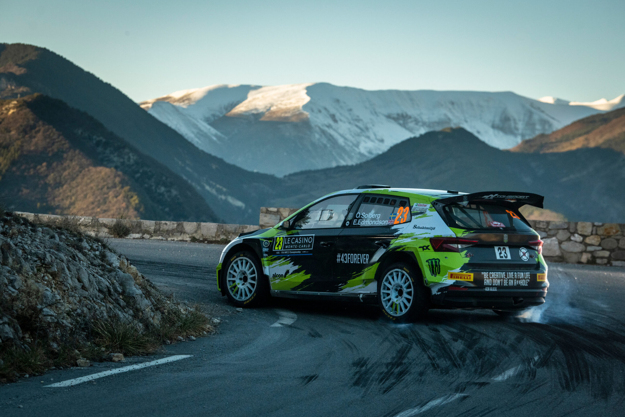 Oliver Solberg - WRC2 - Skoda Fabia Rally2