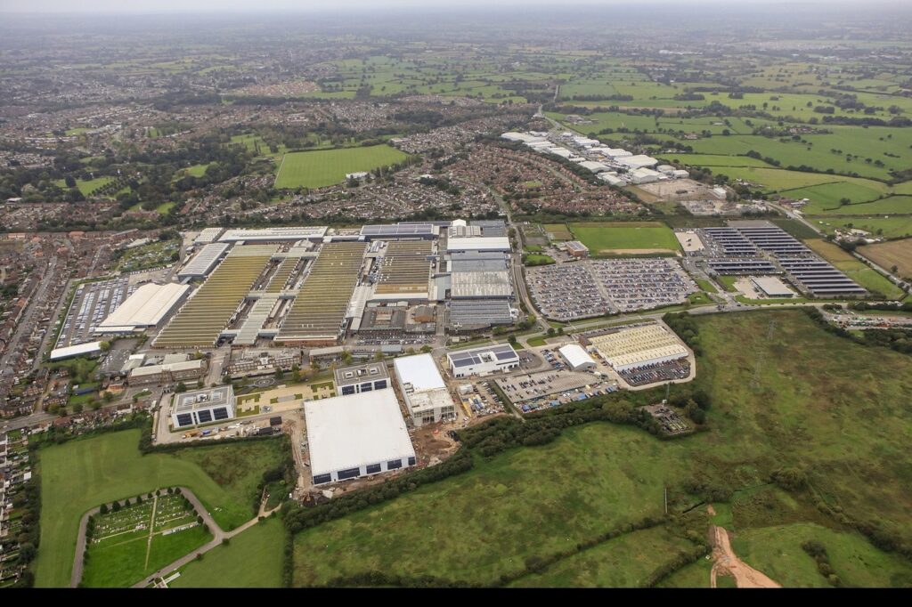 Crewe , Cheshire - Bentley Motors