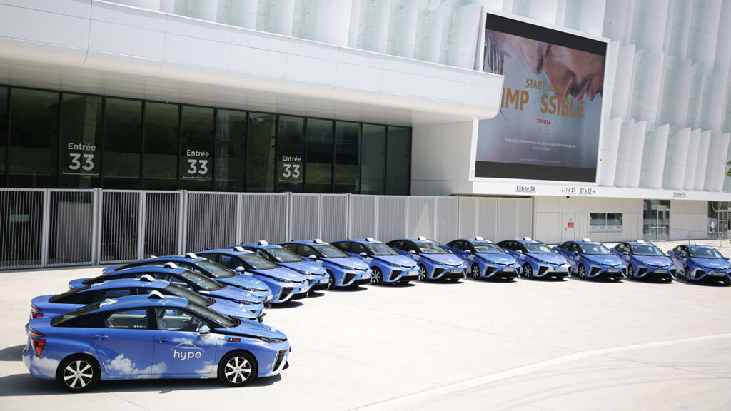 Paris Hydrogen Taxis - HYPE