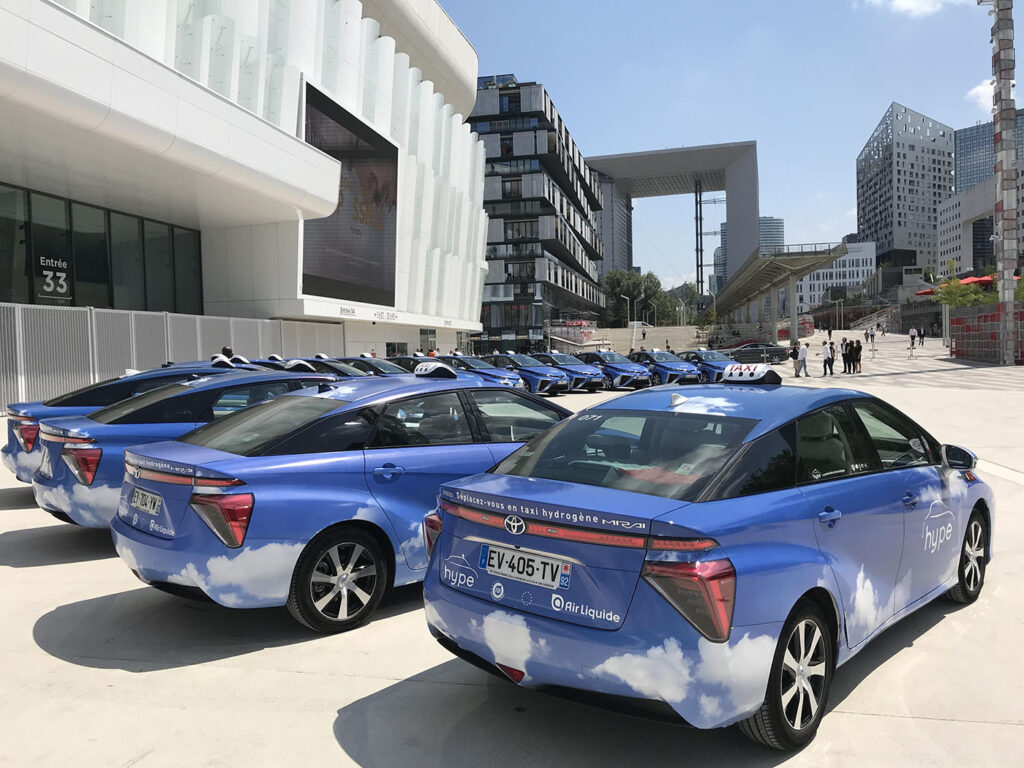 Paris Hydrogen Taxis - HYPE