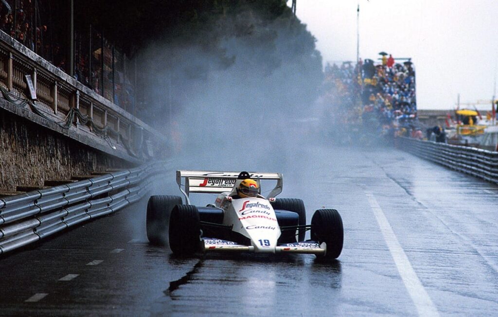 Senna Toleman Monaco 1984