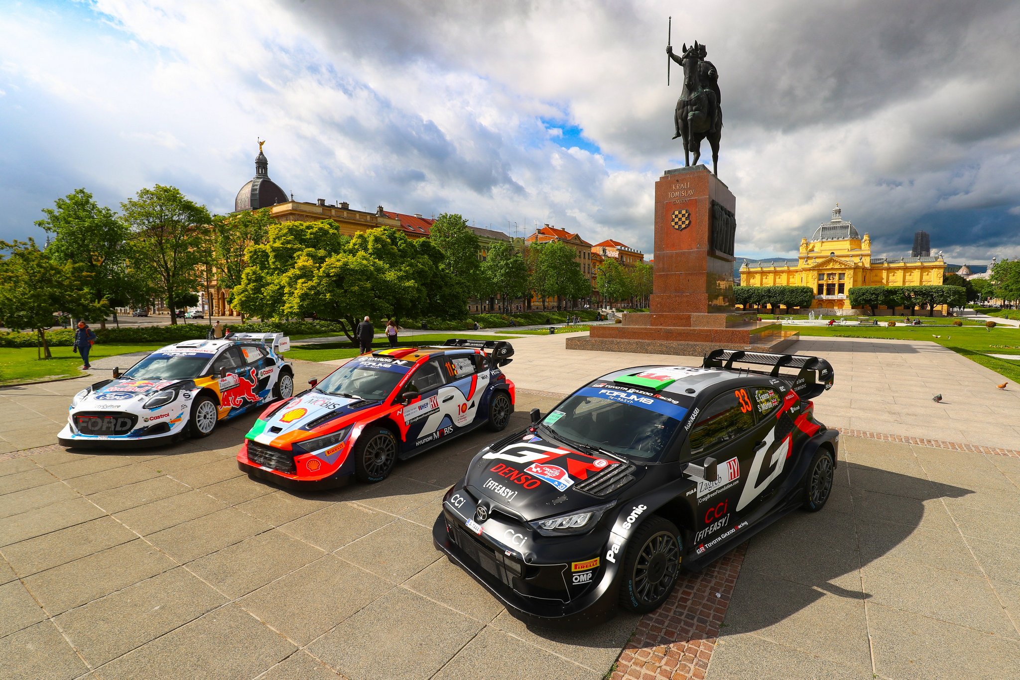 WRC - Toyota - Hyundai - Ford