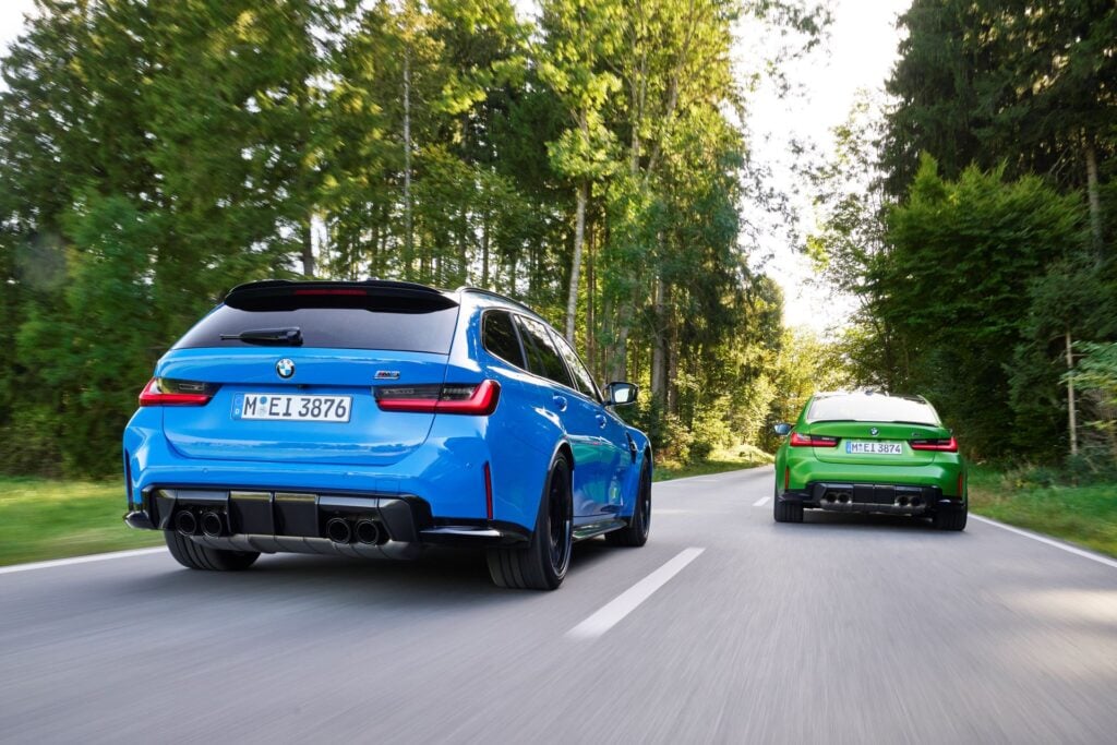 bmw m3 sedan and touring