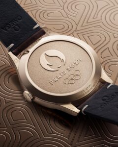 Omega bronze watch Paris 2024