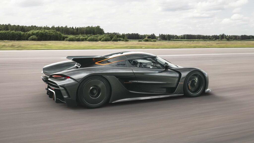 koenigsegg jesko abosult record 0-400-0 km-h 2024