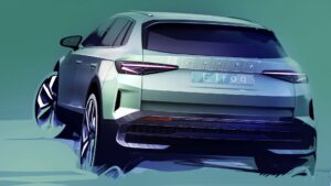 Skoda Elroq sketch